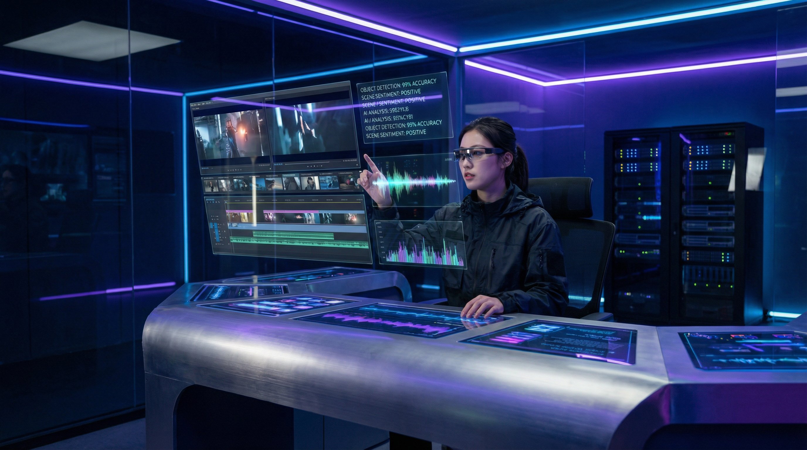 深夜撸片AI视频剪辑工作室