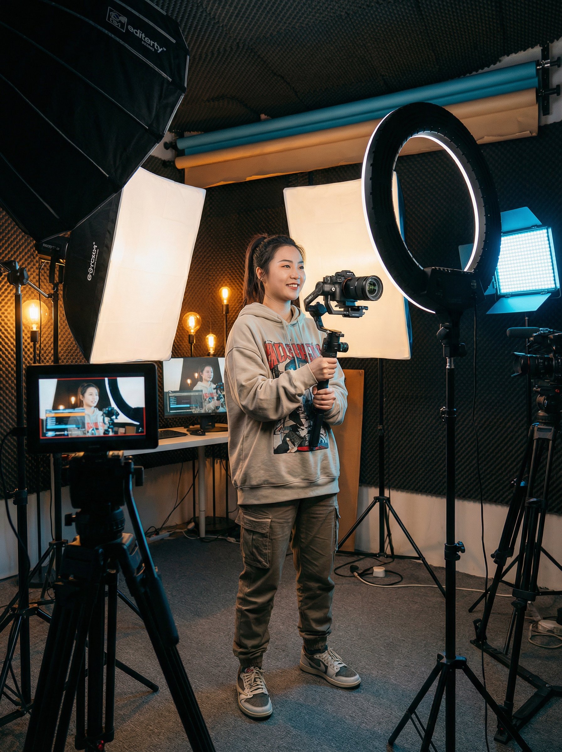 深夜撸片创作者幕后视频